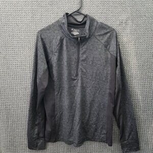 Tek Gear Black Pull Over Shirt Men's XL